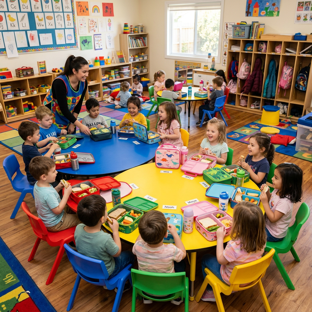 Lessons from Lunchbox Day in Preschool